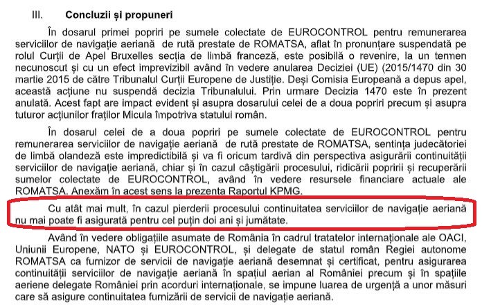 Dacă ROMATSA pierde procesul, compania nu va mai putea asigura traficul aerian pentru cel puțin doi ani și jumătate