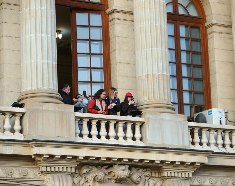 Noaptea Muzeelor 2023. Cozi de sute de metri la cele mai importante obiective culturale din București. FOTO