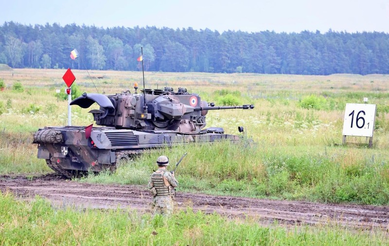 Primele două sisteme antiaeriene Oerlikon modernizate de Rheinmetall pentru Armata Română nu au trecut testele de recepție. Foto: Ministerul Apărării Naționale, România