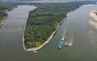 Debitul Dunării la intrarea în România, în zona Baziaș, va rămâne sub media multianuală în următoarele trei luni, iar regimul hidrologic al râurilor interioare va fi sub normal