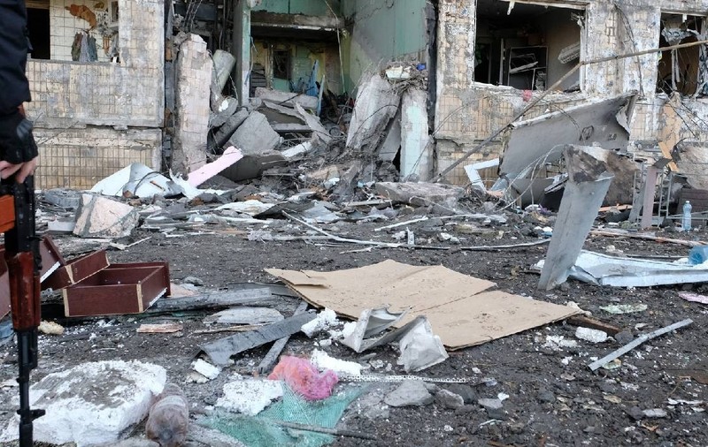 Kiev bombardat