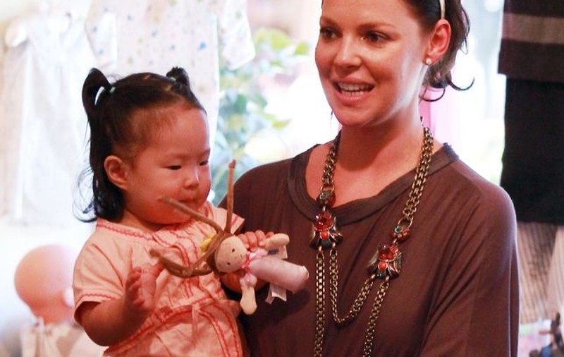 Katherine Heigl nu vrea copii biologici