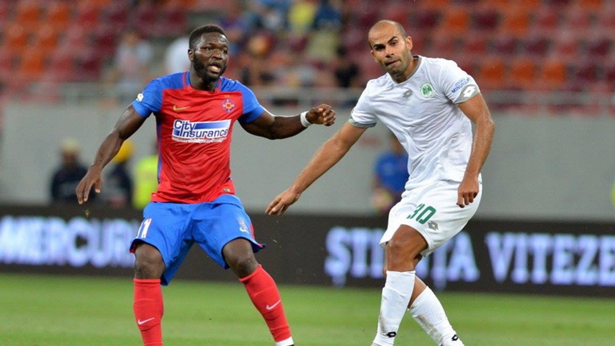 Muniru (stânga) și Pena (dreapta) sunt oameni de bază la Steaua, respectiv Concordia Chiajna