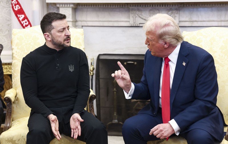 Primul lucru pe care l-a făcut Donald Trump după ce l-a dat afară pe Volodimir Zelenski de la Casa Albă: „Porție dublă”