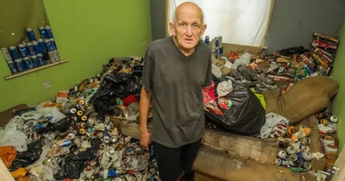Mizerie de nedescris lăsată de chiriaș. Foto Wales Online