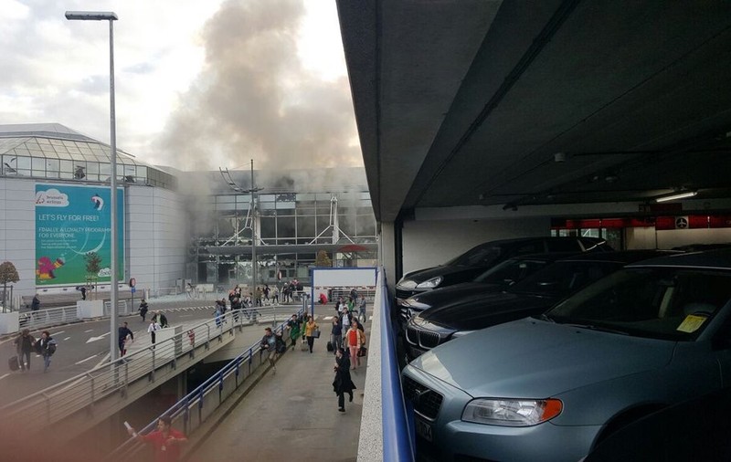 Atentate la Bruxelles| Prima fotografie cu teroriștii de la aeroport
