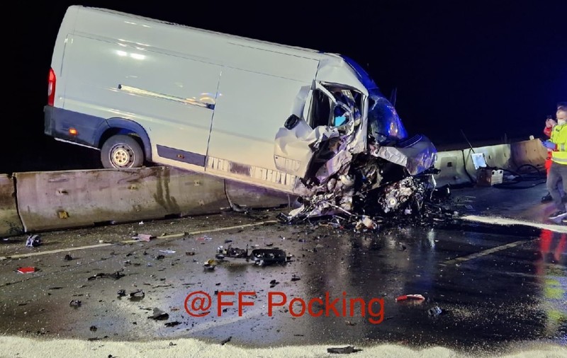 Șoarecii și peștii de acvariu au scăpat cu viață din duba care s-a făcut praf de camionul unui român, în Germania