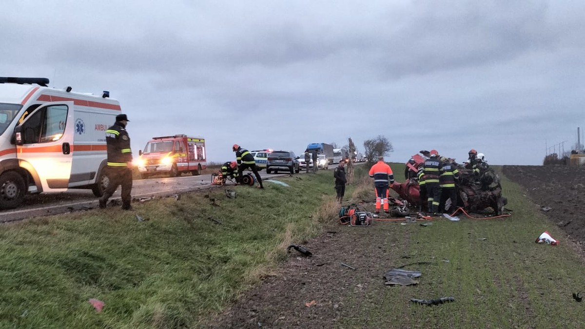 Accident în localitatea Grănicesti, județul Suceava