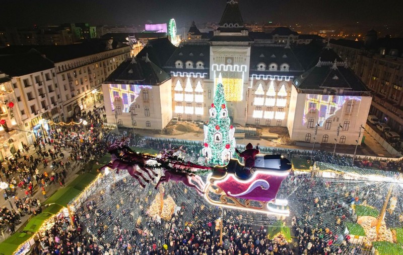 O noapte de cazare în Craiova ajunge și la 1.500 de lei, în perioada Târgului de Crăciun