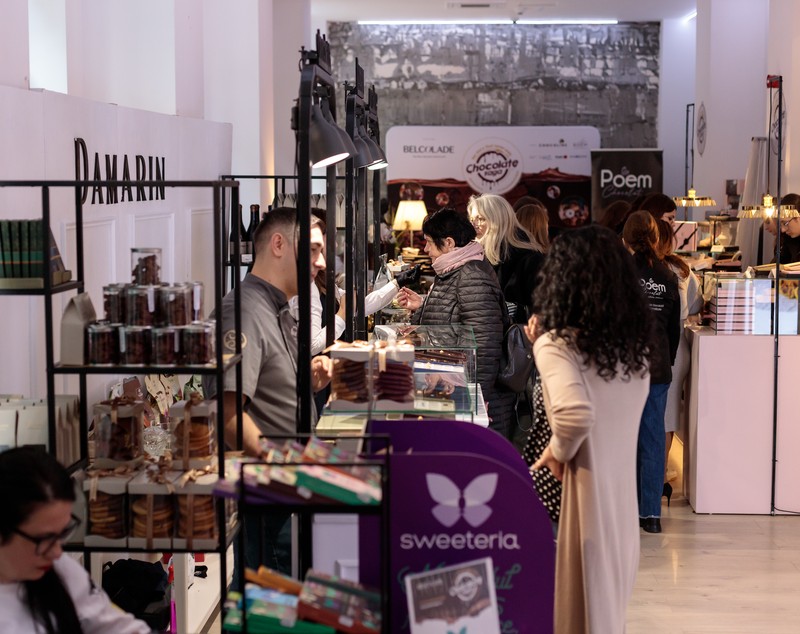 FOTOREPORTAJ. Incursiune printre sute de delicatese. Cum e la Chocolate Saga, ediția de Crăciun a celui mai mare festival de ciocolată din România
