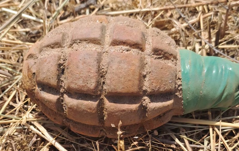 Un bărbat din Giurgiu a găsit o grenadă pe câmp și a luat-o acasă, cu mașina. Avertismentul făcut de ISU