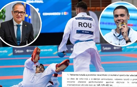 Restanțe uriașe, chiar și din 2018, în sportul românesc! O singură federație are de primit peste 33 de milioane de lei de la stat!