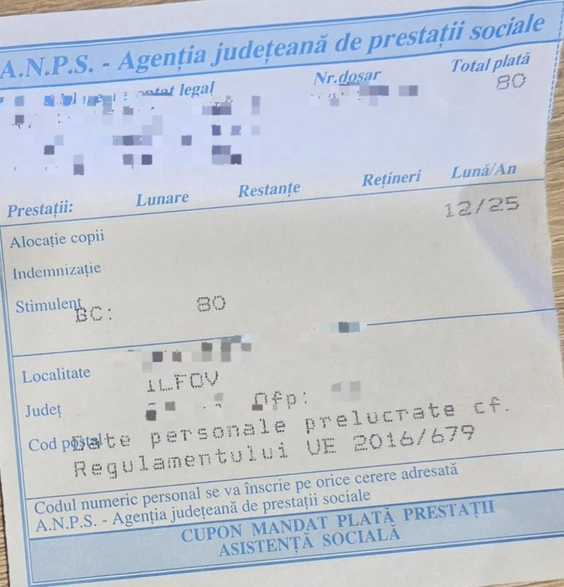 80 de lei este ajutorul social pe care îl primesc copiii cu dizabilități în România. Foto: Libertatea