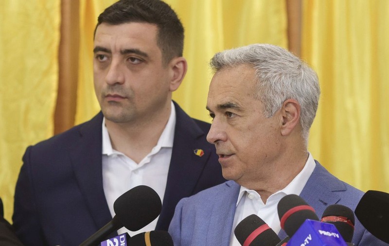 Singura apariție la o televiziune din România a lui George Simion va fi vineri seara, alături de Călin Georgescu