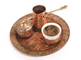 Cafea turcească cu cardamon