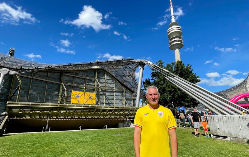 Euro 2024. Un suporter al tricolorilor a alergat 1.400 de kilometri de la București la München, pentru meciul România - Ucraina