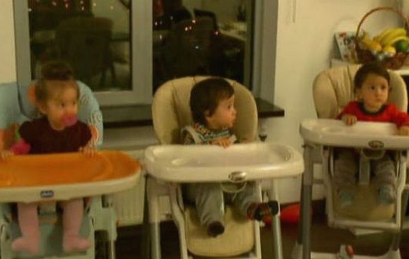 Uite ce mari şi frumoşi s-au făcut tripleţii Nicoletei Luciu!