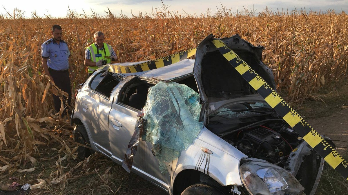 accident în Însurăței, județul Brăila