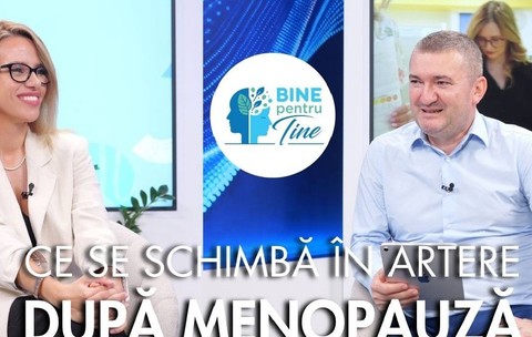 Dr Monica Trofin-Bănescu și Dorin Chioțea la „Bine pentru tine”