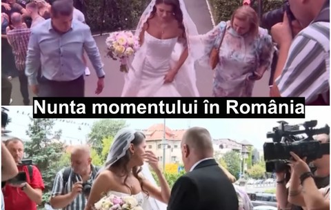 Ultima oră! Nunta momentului în România! El, un nume cunoscut, 46 de ani, funcție și diplome, ea, celebră, 30 de ani și foarte talentată. Cine e superba mireasă? Ce poveste ascunde mirele?