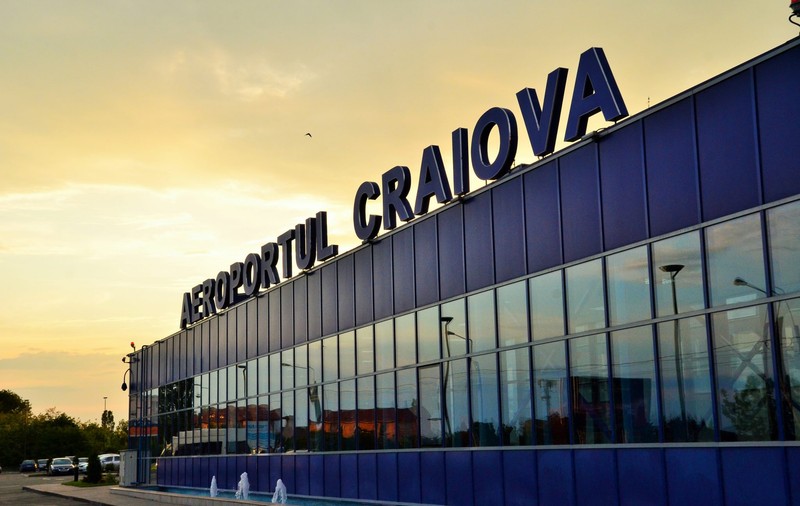 Craiova vrea parc aeronautic lângă aeroport. Noul terminal de 115 milioane de euro e aproape finalizat