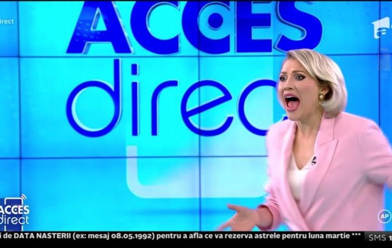 Mirela Vaida, atacată cu un bolovan de o femeie, în timpul emisiunii „Acces Direct” de la Antena 1: „Sunt șocată”