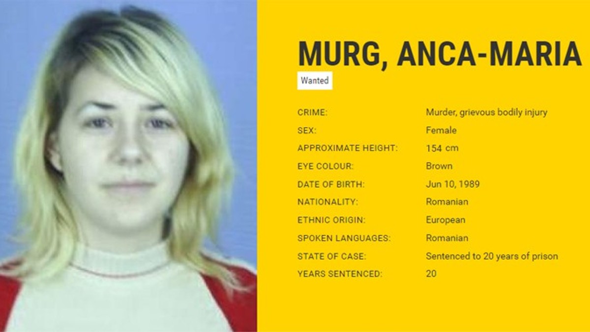 O româncă aflată pe listele Interpolului a fost arestată în Italia. În urmă cu 12 ani a comis o crimă oribilă