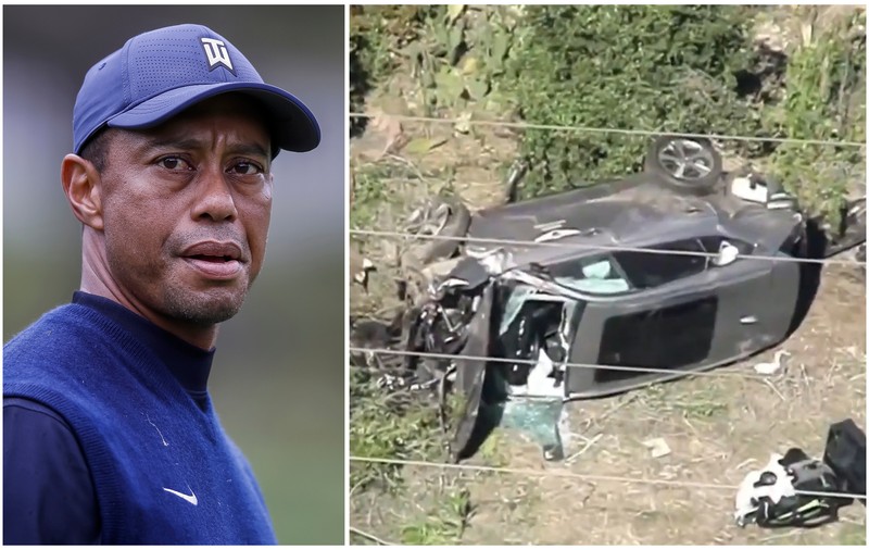Tiger Woods, internat în spital în urma unui accident grav de mașină. „A suferit mai multe răni la picioare”