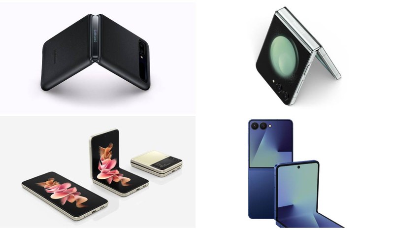 Diverse modele de Samsung Galaxy Z Flip. Foto. Samsung