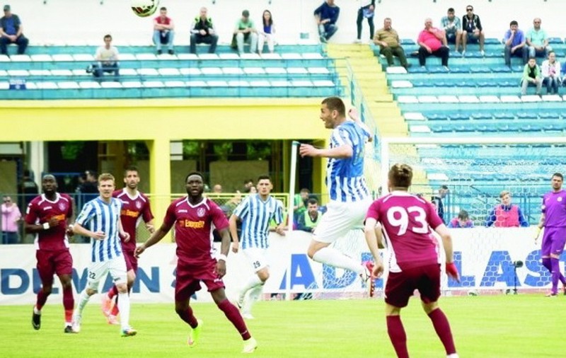 Liga I. CFR Cluj - CSMS Iași 0-0. Cele două echipe s-a anulat în lupta pentru play-off