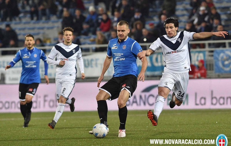 George Pușcaș, gol după gol pentru Novara. Atacantul român are 7 reușite în 8 meciuri