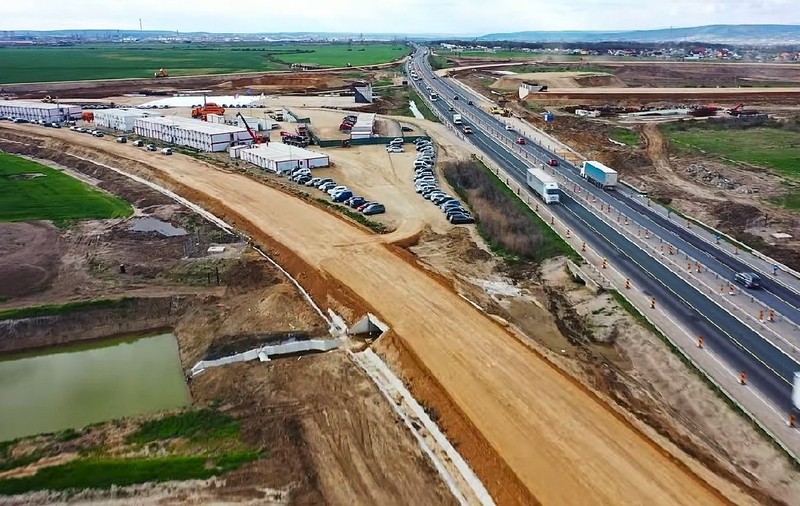 Trafic restricționat pe Autostrada A1, pentru lucrări la pasajul care o leagă de Drumul Expres Craiova-Pitești