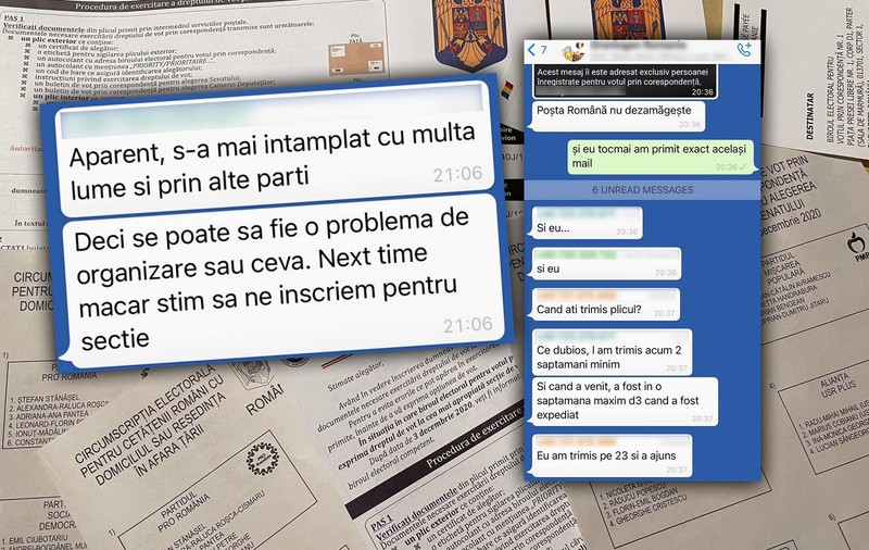 Studenți români din Olanda se întreabă cum plicul a făcut o săptămână când a venit, iar la întors spre țară același plic cu votul nu a ajuns în două săptămâni!