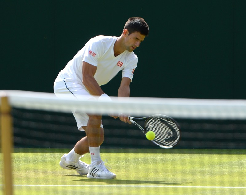 O vrăbiuță a scăpat de ochii ageri ai vulturului care veghează asupra Wimbledonului / GALERIE FOTO