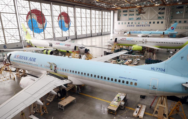 Coreea de Sud a reținut la sol 13 avioane Boeing 737 după ce au fost descoperite fisuri