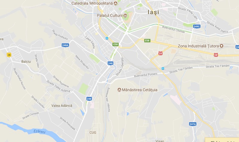 Cartierul Cug din Iași