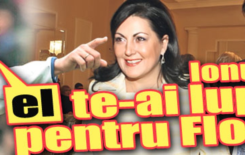 Ionuţ, cu Iulian Filipescu te-ai luptat pentru Flori?