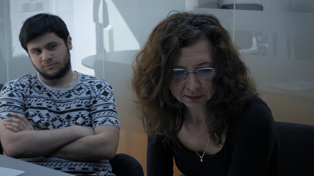 Mirela Neag și Răzvan Luțac, cadru din filmul „Colectiv”