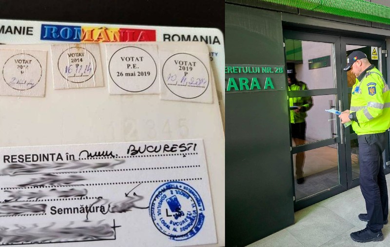 Polițiștii locali din Chiajna au verificat din ușă în ușă adresele elevilor de clasa zero. Viza de flotant i-a dat de gol