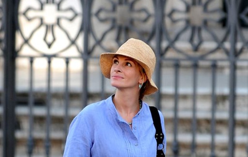 Foto/ Italienii s-au îmbulzit să o admire pe Julia Roberts