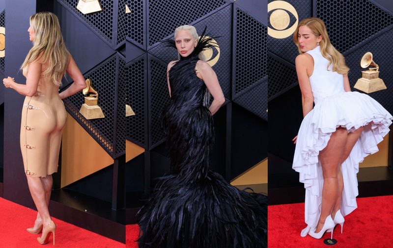 Vedete pe covorul roșu la Premiile Grammy 2026.  Rochii spectaculoase și alegeri controversate
