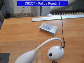 Bancnotele Croitoriu Radu Theodor, cele mai bune falsuri din România. Foto: DIICOT