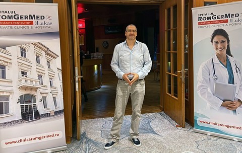 Sam Dorian Schwartz, patronul Romgermed. Foto Facebook