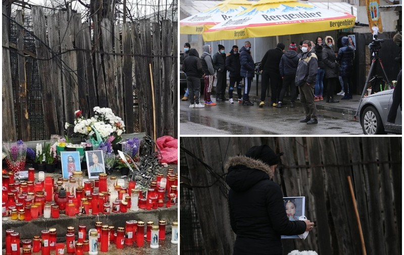 Revoltă pe strada unde o șoferiță cu Mercedes le-a omorât pe Raisa și Mihaela: „Să vină cineva de la Poliția Română să vorbească cu noi, cu familiile îndurerate!”