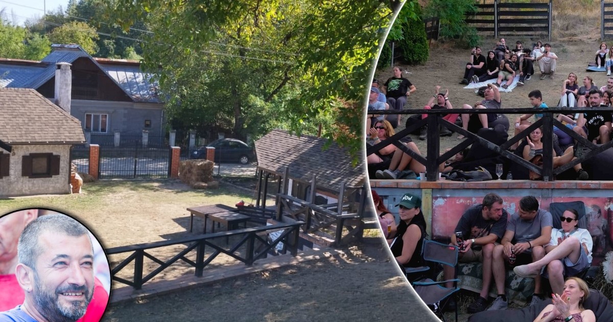 Alin Voica a pus bazele festivalului „Momente de Ogradă” în curtea unei case din satul Merișani (Argeș)