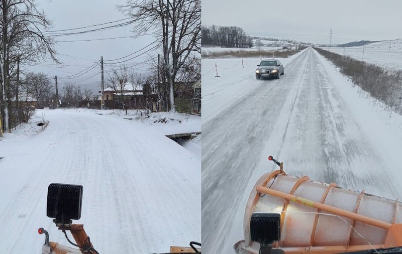 Ninge în mai multe zone din România. Traficul se desfășoară normal. „Vești bune pentru iubitorii de zăpadă” | VIDEO