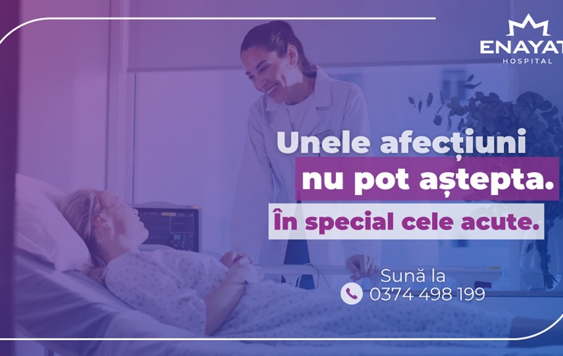 Când camera de gardă nu mai are loc pentru tine: Enayati Hospital deschide internarea pentru pacienți acuți non-chirurgicali