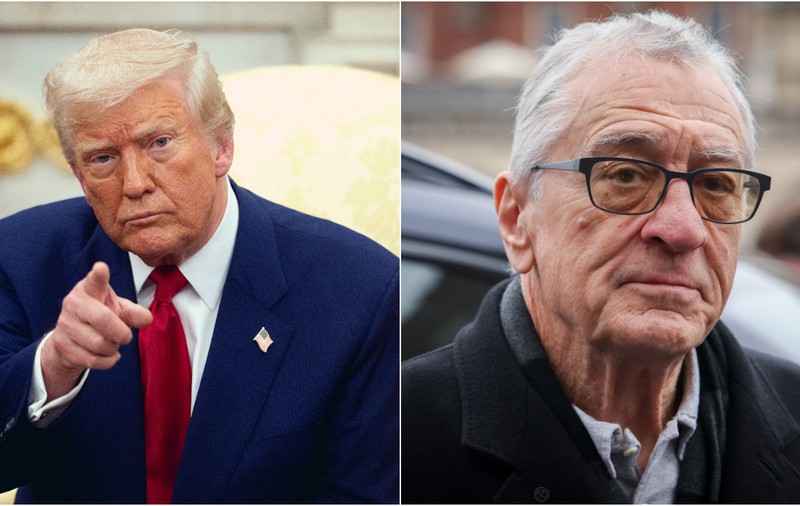 Donald Trump l-a atacat și insultat furibund pe Robert De Niro: „Bolnav, nebun!”