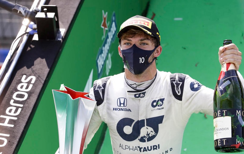Francezul Pierre Gasly a câştigat Marele Premiu al Italiei de Formula 1