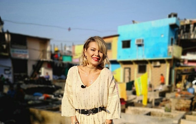 Gina Pistol și-a serbat ziua de naștere în India